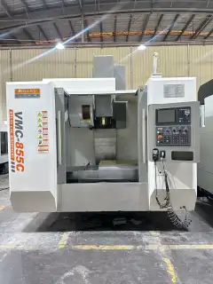 Used Socay VMC-855 C Vertical Machining Center with Mitsubishi M 80 Control photo 1