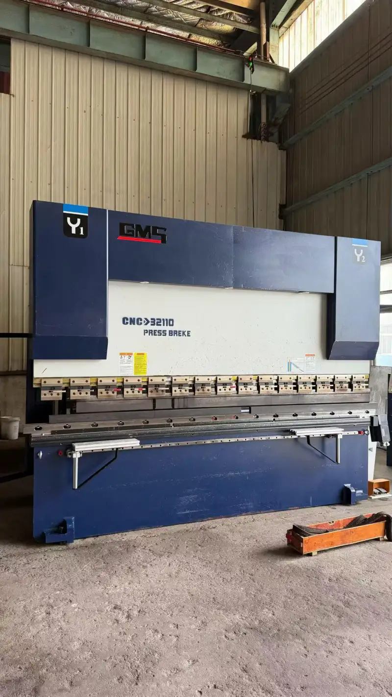 Used GMS 32110 Electro-Hydraulic 4+1 Axis CNC Press Brake photo 1