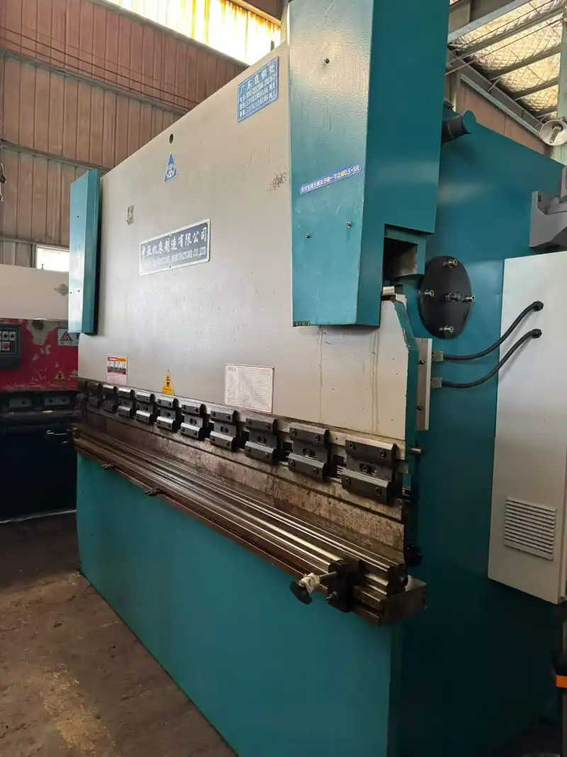Used Zhongya 63-Ton 2.5 m Simple CNC Press Brake with ESTUN E 21 Control photo 1