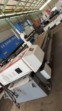 Used Guanghui NC Equipment 1250 x 4000 mm Gantry V-Grooving Machine photo 5