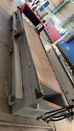 Used Guanghui NC Equipment 1250 x 4000 mm Gantry V-Grooving Machine photo 7
