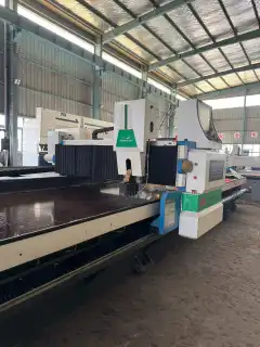 Used SHANGDUAN Gantry V-Grooving Machine 1250 x 4000 mm with Touchscreen Panel photo 1