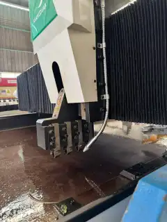 Used SHANGDUAN Gantry V-Grooving Machine 1250 x 4000 mm with Touchscreen Panel photo 3