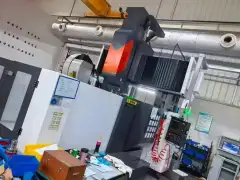 Used 2013 Gantry Machining Center with FANUC 0i-MF Plus Control, BT50 Spindle and 24-Tool Magazine photo 3