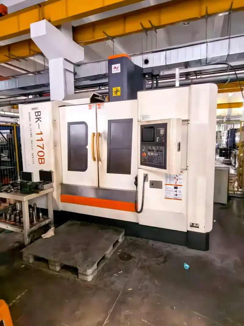 Used Baofeng BK-1170B Vertical Machining Center – Mitsubishi M 80 Control, Box Guideways, BT50 8,000 rpm photo 1