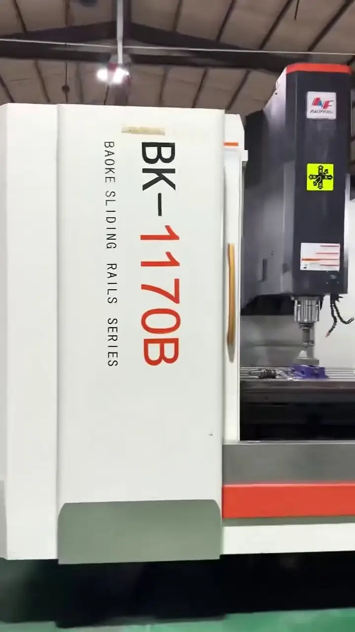 Used BAOFENG BK-1170 B Vertical Machining Center with Mitsubishi M 80 photo 1