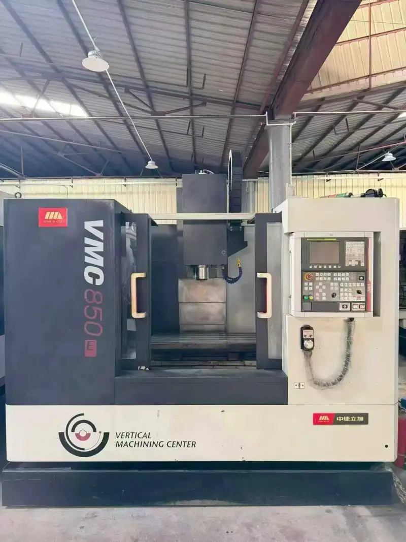 Used Zhongjie VMC 850 L Vertical Machining Center with FANUC MD Control photo 1