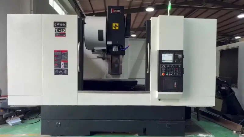 Used Taikan T-15 (1580) Vertical Machining Center with Mitsubishi M 80 Control, BT50 photo 1