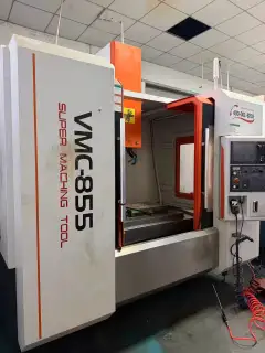 Used Huanzhiya VMC-855 Vertical Machining Center with Mitsubishi M 80 Control photo 1