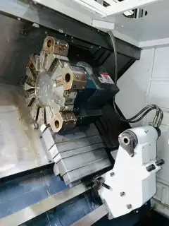 Used Feeler FTC-450 Turret-Type CNC Horizontal Lathe with FANUC 0i-TF Plus photo 4