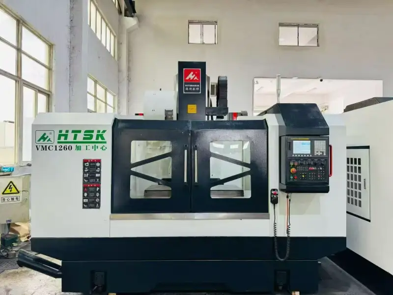 Used HTSK VMC 1260 Vertical Machining Center with FANUC 0i-MF photo 1