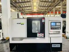 Used SEANMIKE XMK 360 Slant-Bed Turret CNC Lathe with GSK 980 TC 3 photo 1
