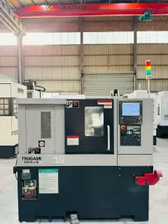 Used Tsugami M 08 J-II Turret-Type CNC Horizontal Lathe with FANUC 0i-TF Plus photo 1