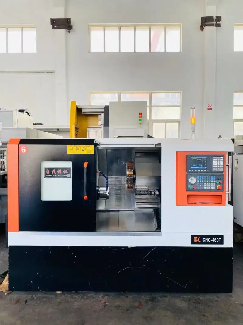 Used Taimao CNC-460 T Slant-Bed Turret-Type CNC Lathe photo 1