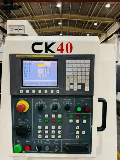 Used Baoji CK 40 S Slant-Bed Turret-Type CNC Lathe with FANUC 0i-TF photo 6