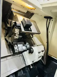 Used Baoji CK 40 S Slant-Bed Turret-Type CNC Lathe with FANUC 0i-TF photo 4