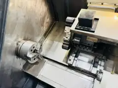 Used Baoji CK 40 S Slant-Bed Turret-Type CNC Lathe with FANUC 0i-TF photo 3
