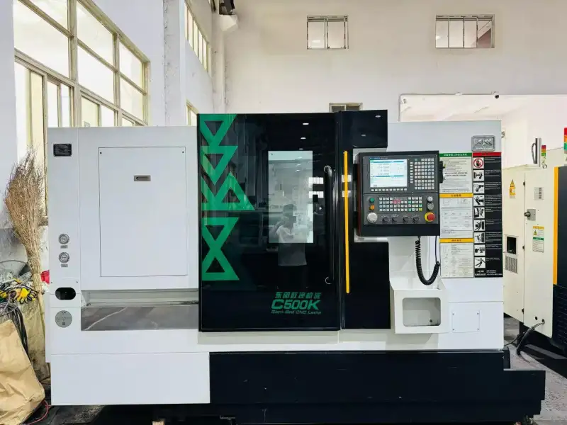 Used Dongbu Dasen C 500 K Slant-Bed Turret-Type CNC Lathe photo 1
