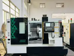 Used Dongbu Dasen C 500 K Slant-Bed Turret-Type CNC Lathe photo 2