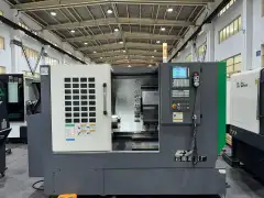 Used Yunnan Machine Tool Works CY-T 55/500 Slant-Bed Turret CNC Lathe with GSK 980 TDi Plus Control photo 1
