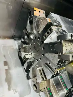 Used Yunnan Machine Tool Works CY-T 55/500 Slant-Bed Turret CNC Lathe with GSK 980 TDi Plus Control photo 6