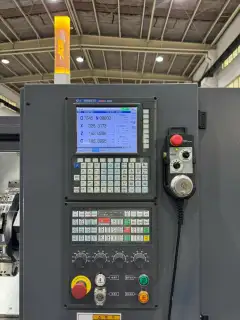 Used Yunnan Machine Tool Works CY-T 55/500 Slant-Bed Turret CNC Lathe with GSK 980 TDi Plus Control photo 8