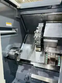 Used Yunnan Machine Tool Works CY-T 55/500 Slant-Bed Turret CNC Lathe with GSK 980 TDi Plus Control photo 5