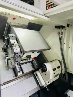 Used Baoji CK 40 S Slant-Bed Turret CNC Lathe with GSK 988 Control photo 5