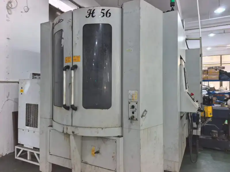 Used Quick H 56 Dual-Station Horizontal Machining Center with Siemens 840 D sl photo 1