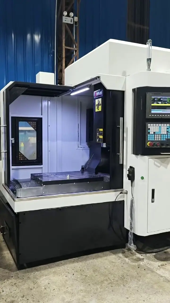 Used Taikan 870 Vertical CNC Engraving and Milling Machine with SYNTEC 21 MA Control photo 1