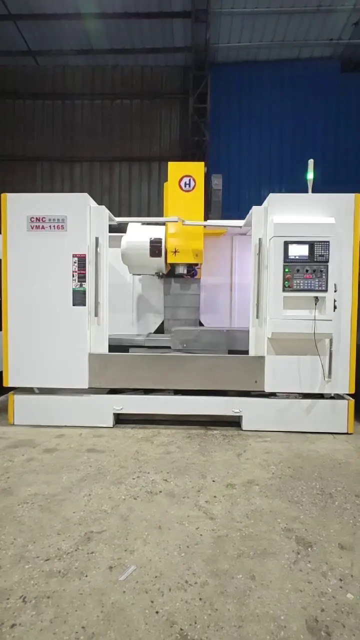 Used Huaqun VMA-1165 Vertical Machining Center with Mitsubishi M 70 Control photo 1