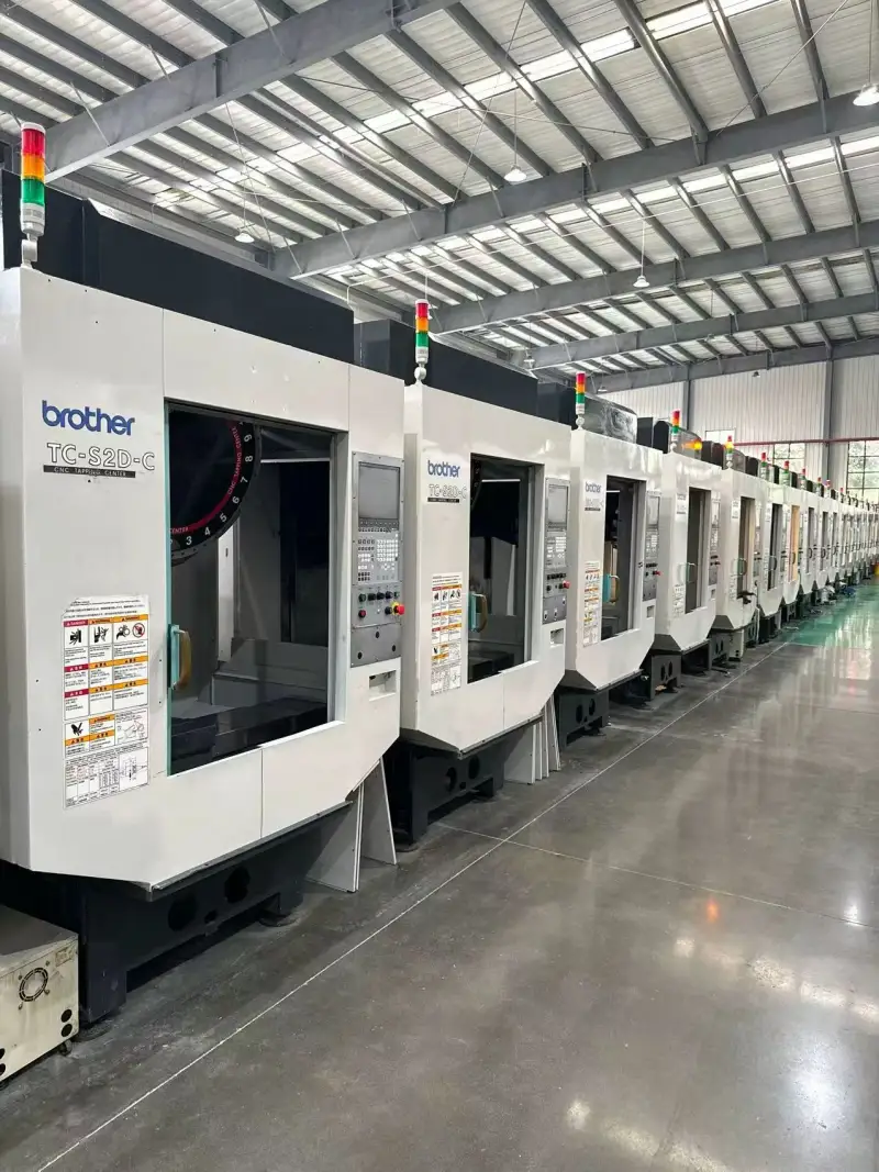 Used Brother TC-S 2 D-C CNC Tapping Center with 21-Tool Disc Magazine photo 1