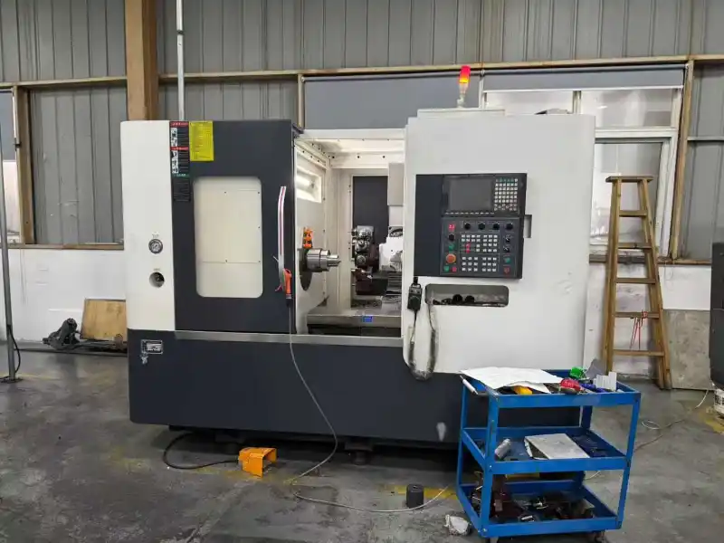 Used Reemak 46 LYSS Dual-Spindle Turn-Mill CNC Lathe with SYNTEC 220 TB photo 1