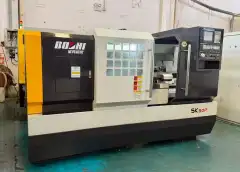 Used Baoji SK 50 P CNC Horizontal Lathe with KND K 1000 TI Control photo 2