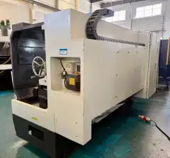 Used Baoji SK 50 P CNC Horizontal Lathe with KND K 1000 TI Control photo 8