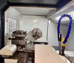 Used Baoji SK 50 P CNC Horizontal Lathe with KND K 1000 TI Control photo 6