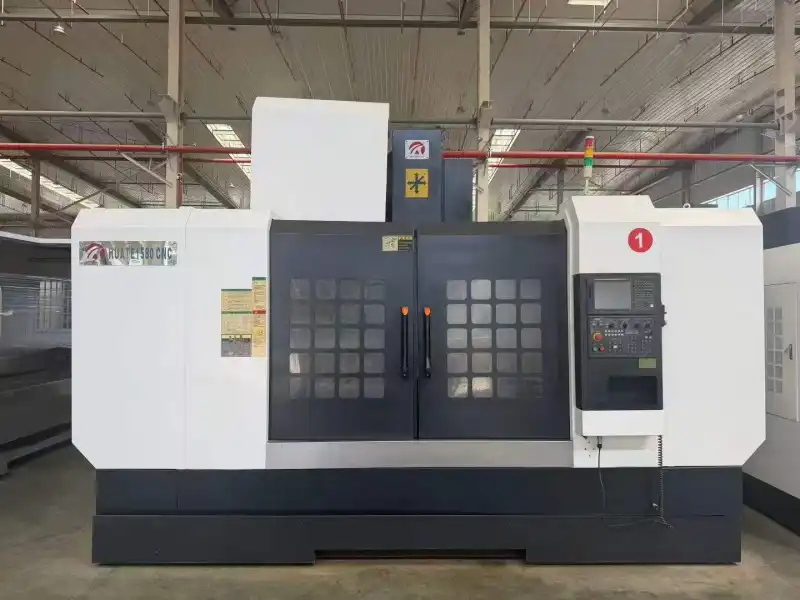Used HUATE 1580 Vertical Machining Center with FANUC 0i-MF Plus Control photo 1