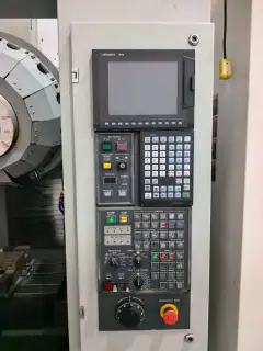 Used Hyundai WIA VX 380 Ti Vertical Drilling and Tapping Center with Mitsubishi M 70 Control photo 3