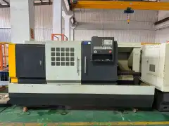 Used Baoji SK 50 P x 1500 CNC Horizontal Lathe with GSK 980 TDC Control photo 1