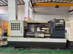 Used Baoji SK 50 P x 1500 CNC Horizontal Lathe with GSK 980 TDC Control photo 2