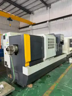 Used Baoji SK 50 P x 1500 CNC Horizontal Lathe with GSK 980 TDC Control photo 8