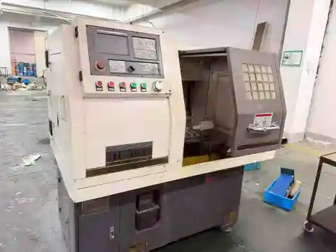 Used Taixin H-360 Gang-Type CNC Horizontal Lathe with KND K 1000 TI-B Control