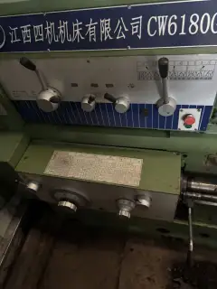 Used Jiangxi Siji CW 6180 G Conventional Lathe – 10 m Machining Length photo 3