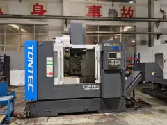 Used TONTEC VMCL 850 Vertical Machining Center, FANUC 0i-MF, Linear Guideways, S/N 8180131 photo 1