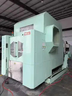 Used WELE 610 Dual-Station Vertical Machining Center with FANUC MD Control photo 2