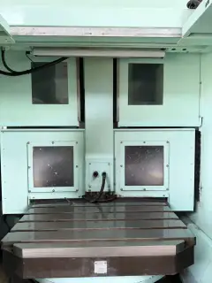 Used WELE 610 Dual-Station Vertical Machining Center with FANUC MD Control photo 6