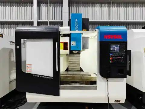 Used HASHOO 850 Vertical Machining Center with FANUC 0i-MF Plus and 24-Tool ATC