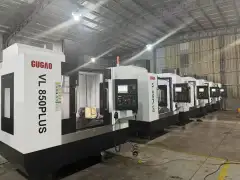 Used GUGAO VL 850 PLUS Vertical Machining Center – Mitsubishi M 80, BT40 12,000 rpm, 24-Tool Magazine, Year 2000 photo 2