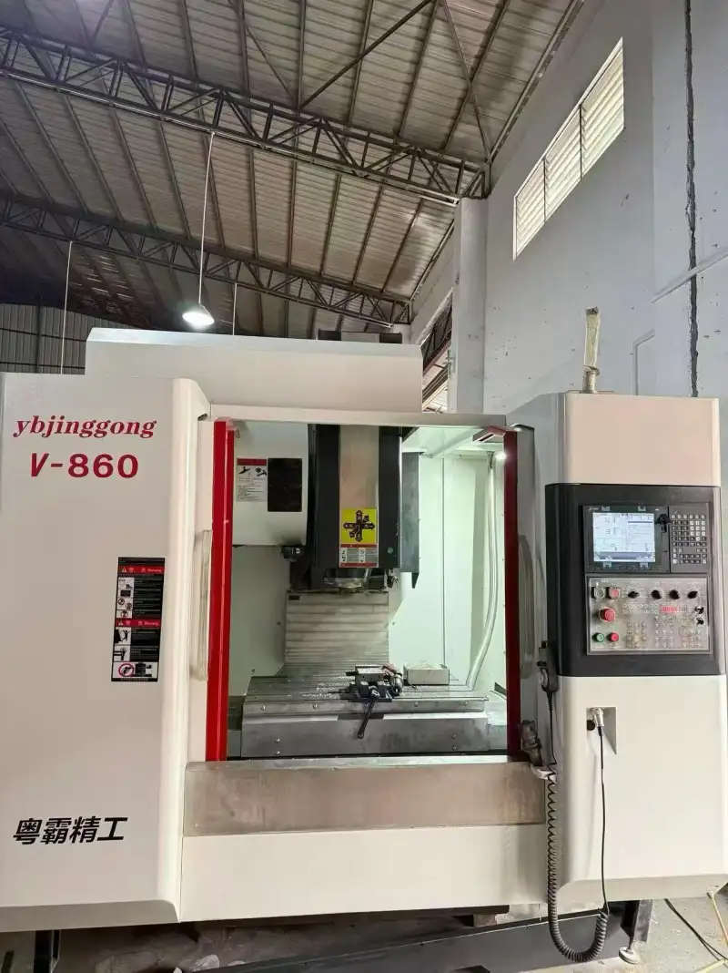 Used JONE V 860 Vertical Machining Center with Mitsubishi M 80 Control photo 1