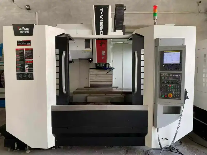 Used Taikan T-V 1260 Heavy-Duty Vertical Machining Center with FANUC MF Control photo 1